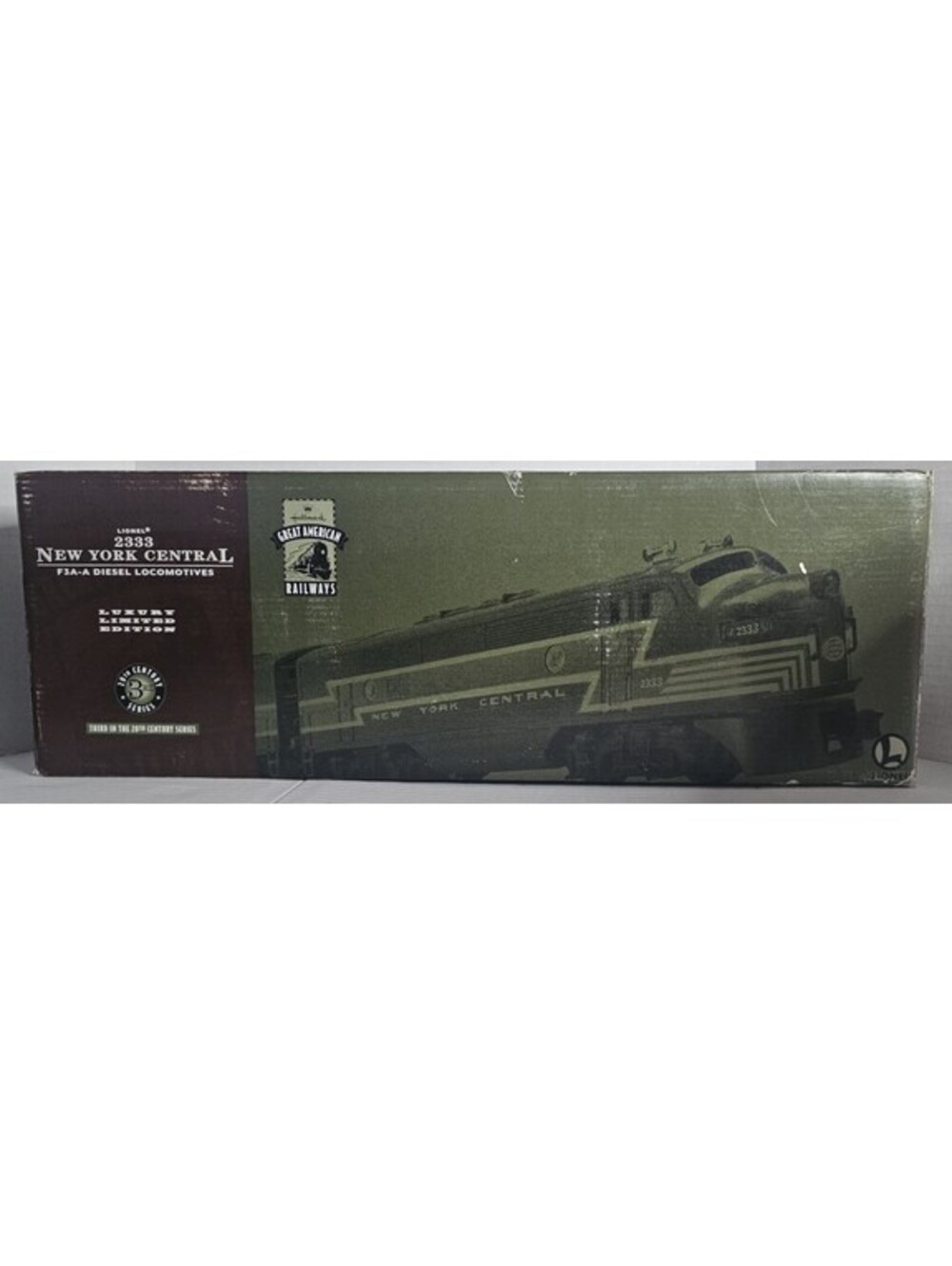 Hallmark Lionel 2333 NY Central F3A-A Diesel Locomotive Luxury Limited Edition